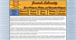 Desktop Screenshot of josiahlebowitz.com